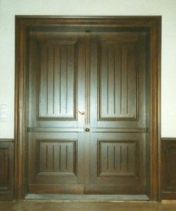 Gründerzeit Zimmertür (Nachbau) vom Tischler Lipp aus Möckern in Sachsen-Anhalt